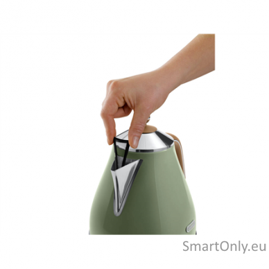 Delonghi | KBOV 2001.GR Kettle | Electric | 2000 W | 1.7 L | 360° rotational base | Green 3