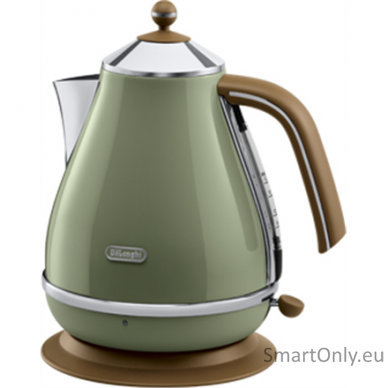 Delonghi | KBOV 2001.GR Kettle | Electric | 2000 W | 1.7 L | 360° rotational base | Green 4