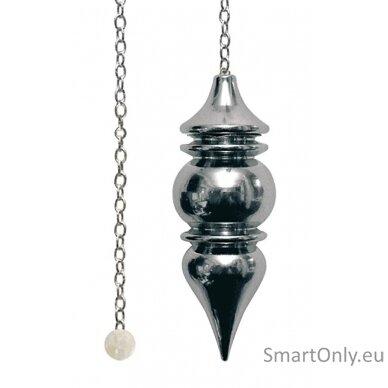 Deluxe Silver Wisdom Chamber Pendulum Švytuoklė Lo Scarabeo 1