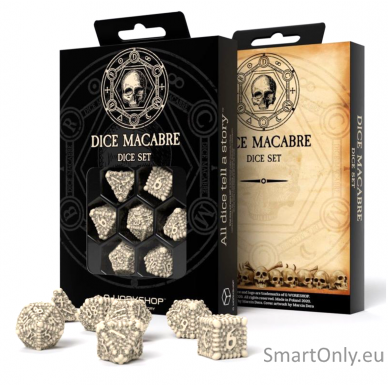 Dice Macabre kauliukų rinkinys