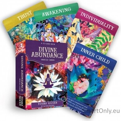 Divine Abundance Oracle kortos Hay House