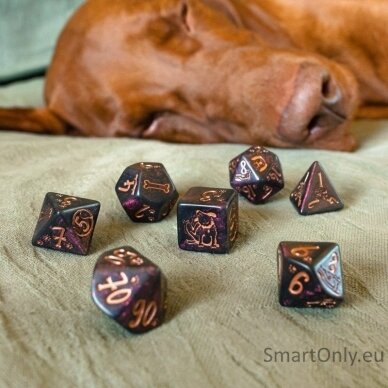 DOGS Dice Set: Luna kauliukų rinkinys 1