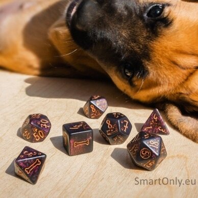 DOGS Dice Set: Luna kauliukų rinkinys 4