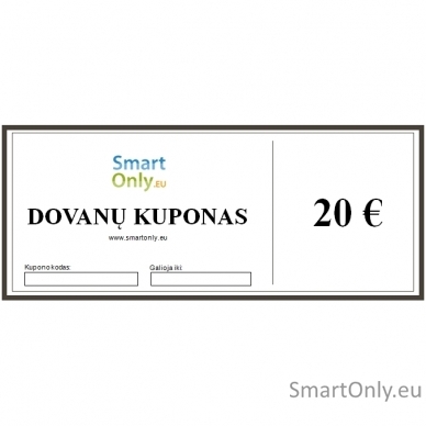 Dovanų kuponas 20 €