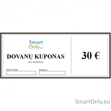 Dovanų kuponas 30 €