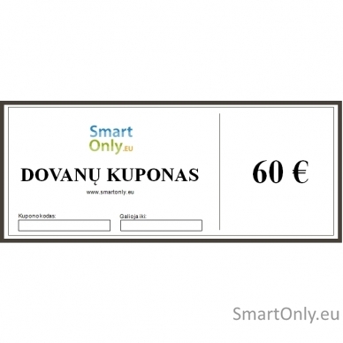 Dovanų kuponas 60 €