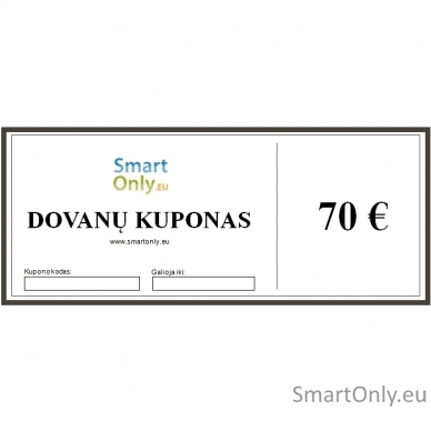 Dovanų kuponas 70 €