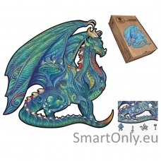 Dragon Dėlionė Iš Medžio L Dydis (300 detalių) Fantasy Puzzles