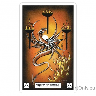 Dragon Tarot kortos US Games Systems 4