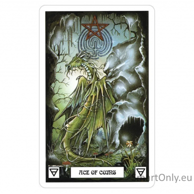 Dragon Tarot kortos US Games Systems 6