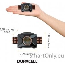 Duracell Led Headlamp 200 Lumens prožektorius ant galvos