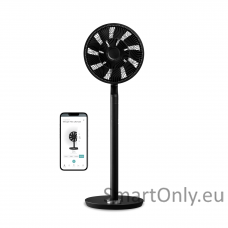Duux Fan Whisper Flex Ultimate Smart Stand Fan Number of speeds 30 3-26 W Oscillation Diameter 34 cm Black