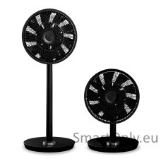 Duux Smart Fan Whisper Flex Smart Black with Battery Pack Stand Fan, Timer, Number of speeds 26, 2-22 W, Oscillation, Diameter 34 cm, Black