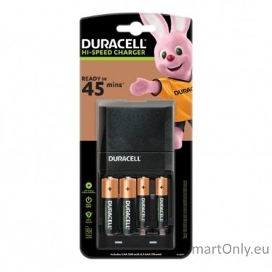 Duracell Hi-speed charger CEF27 Baterijų įkroviklis