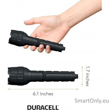 Duracell LED Flashlight Rubber prožektorius 4