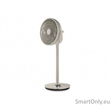 Duux Fan | Whisper Flex Smart | Stand Fan | Greige | Diameter 34 cm | Number of speeds 26 | Oscillation | Yes