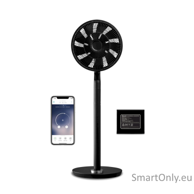 Duux Fan Whisper Flex Ultimate Stand Fan, Number of speeds 30, 3-32 W, Oscillation, Diameter 34 cm, Black 10