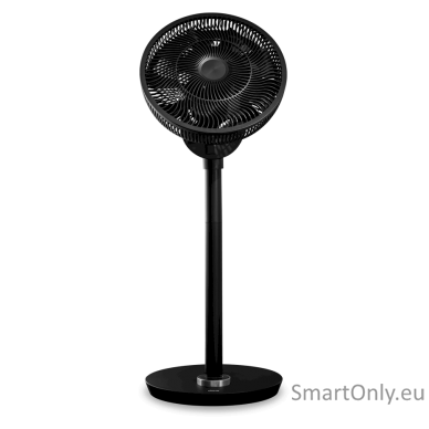 Duux Smart Fan Whisper Flex Smart Black with Battery Pack Stand Fan, Timer, Number of speeds 26, 2-22 W, Oscillation, Diameter 34 cm, Black 2