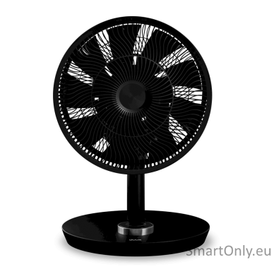 Duux Smart Fan Whisper Flex Smart Black with Battery Pack Stand Fan, Timer, Number of speeds 26, 2-22 W, Oscillation, Diameter 34 cm, Black 3