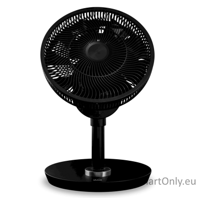 Duux Smart Fan Whisper Flex Smart Black with Battery Pack Stand Fan, Timer, Number of speeds 26, 2-22 W, Oscillation, Diameter 34 cm, Black 4