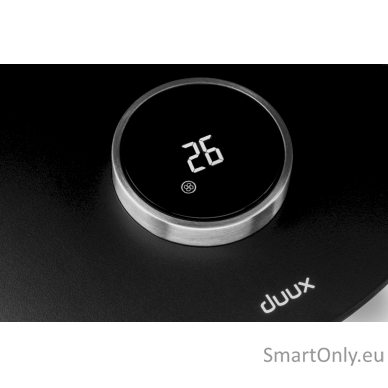 Duux Smart Fan Whisper Flex Smart Black with Battery Pack Stand Fan, Timer, Number of speeds 26, 2-22 W, Oscillation, Diameter 34 cm, Black 5