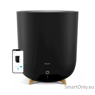 Duux | Smart Humidifier | Neo | Water tank capacity 5 L | Suitable for rooms up to 50 m² | Ultrasonic | Humidification capacity 500 ml/hr | Black