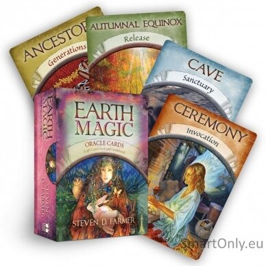 Earth Magic Oracle kortos Hay House