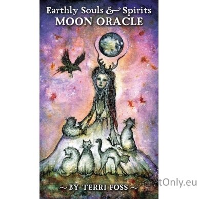 Earthly Souls and Spirits Moon Oracle kortos ir vadovas US Games Systems  2