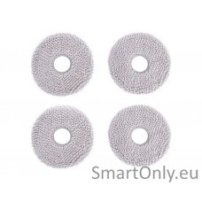 Ecovacs Washable Improved Mopping Pads for OZMO Turbo Mopping Systems of X1 OMNI/X1 TURBO/T10 TURBO/ T20 OMNI/X2 OMNI D-WP04-0012 4 pc(s)