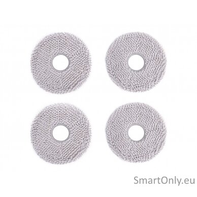 Ecovacs Washable Improved Mopping Pads for OZMO Turbo Mopping Systems of X1 OMNI/X1 TURBO/T10 TURBO/ T20 OMNI/X2 OMNI D-WP04-0012 4 pc(s) 1