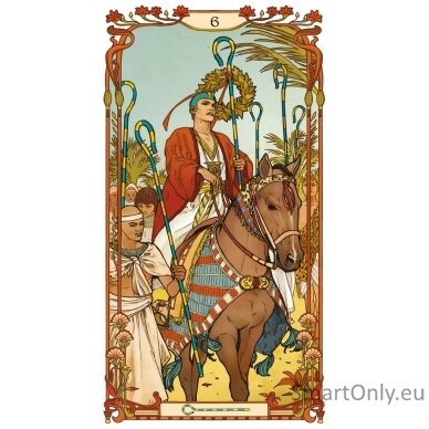 Egyptian Art Nouveau Tarot kortos Lo Scarabeo 4