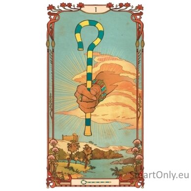 Egyptian Art Nouveau Tarot kortos Lo Scarabeo 5