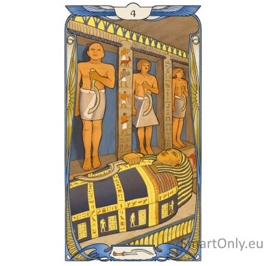 Egyptian Art Nouveau Tarot kortos Lo Scarabeo 6