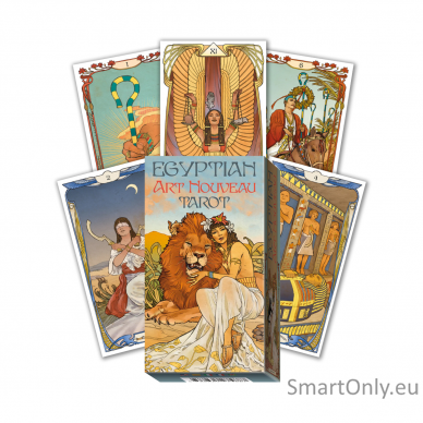 Egyptian Art Nouveau Tarot kortos Lo Scarabeo