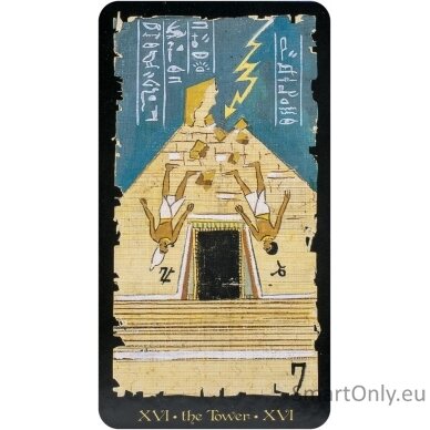 Egyptian Tarot Grand Trumps kortos Lo Scarabeo 3