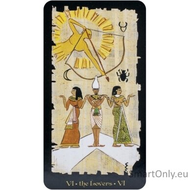 Egyptian Tarot Grand Trumps kortos Lo Scarabeo 4