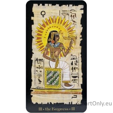 Egyptian Tarot Grand Trumps kortos Lo Scarabeo 6