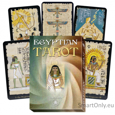 Egyptian Tarot Grand Trumps kortos Lo Scarabeo