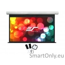 Elite Screens Saker Series SK110XHW-E12 Diagonal 110 ", 16:10, Viewable screen width (W) 244 cm, White