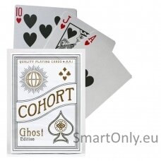 Ellusionist Cohort Ghost Edition žaidimo kortos