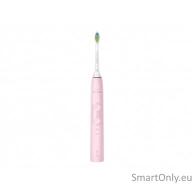 Electric Toothbrush | HX6836/24 | Rechargeable | For adults | Number of brush heads included 1 | Number of teeth brushing modes 2 | Pastel pink 1