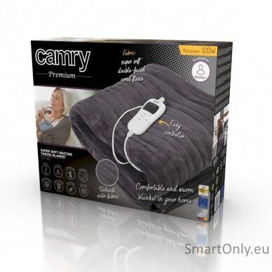 Camry Electric blanket CR 7418 Brown 5