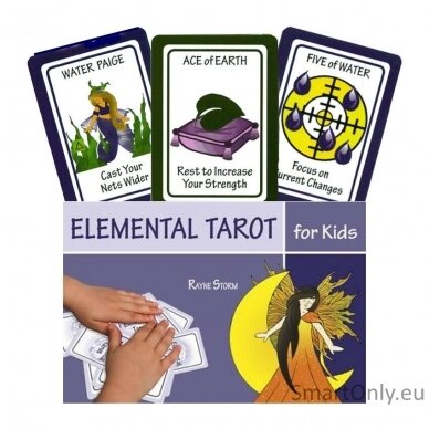 Elemental Tarot for Kids kortos Schiffer Publishing