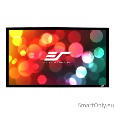 Elite Screens ER135WH1 Sable Fixed Frame HDTV Projection Screen (66.0 x 117.7")