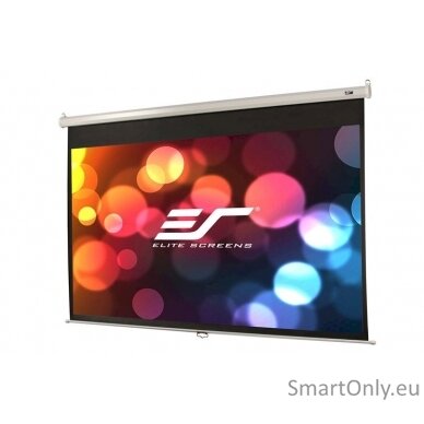 Elite Screens Manual Series M128NWX Diagonal 128 ", 16:10, Viewable screen width (W) 275 cm, White 3