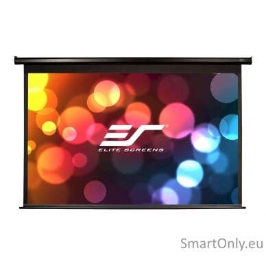 Elite Screens Spectrum Series Electric125H Diagonal 125 ", 16:9, Viewable screen width (W) 277 cm, Black