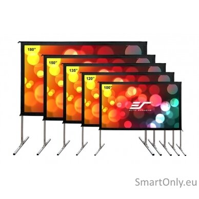 Elite Screens Yard Master 2 Mobile Outdoor screen WV-Dual OMS100H2-DUAL Diagonal 100 ", 16:9, Viewable screen width (W) 222 cm