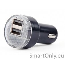 EnerGenie 2-port USB car charger EG-U2C2A-CAR-02