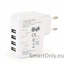 EnerGenie Universal USB charger EG-U4AC-02 White