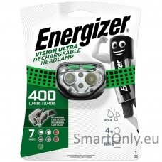 Energizer Vision Ultra Rechargeable UPN-158435 prožektorius ant galvos